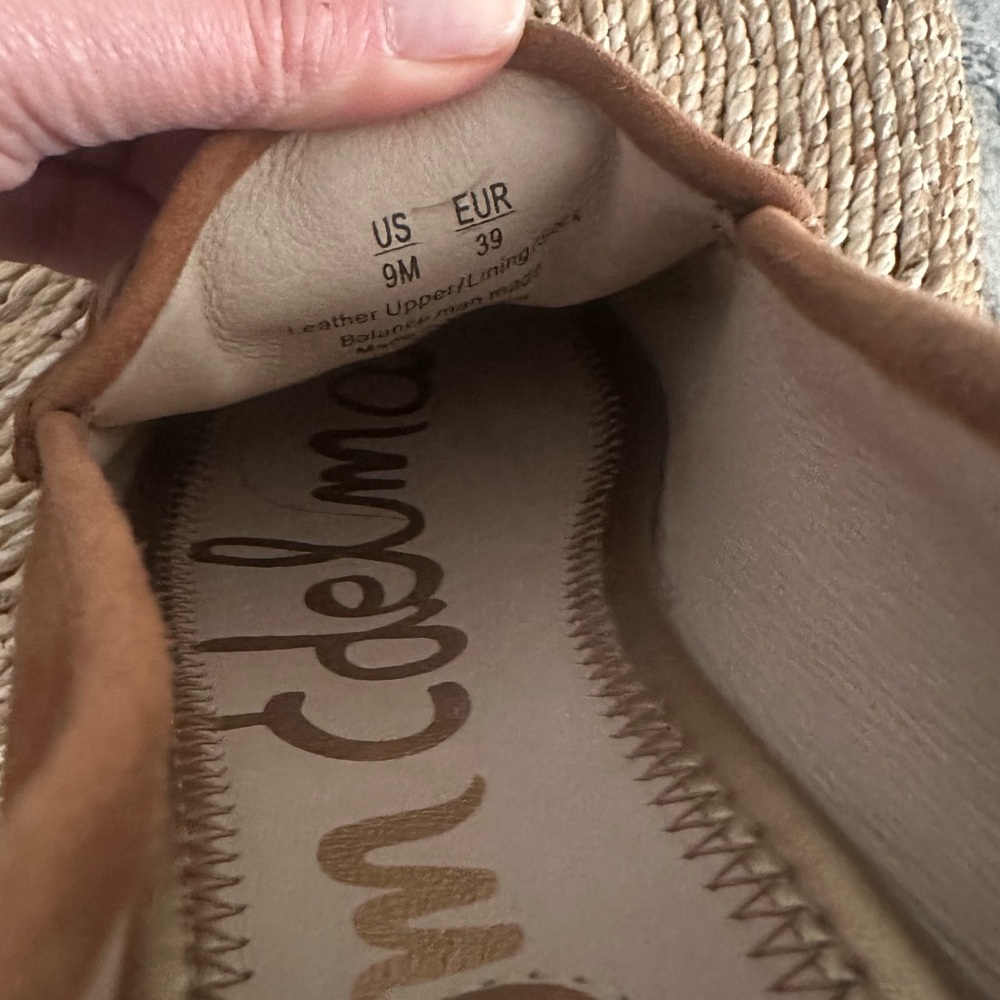 Sam Edelman Loraine loafers in brown suede size 9 NWOT - Picture 4 of 4